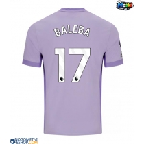 Moški Nogometni dresi Brighton Carlos Baleba #17 Gostujoči 2025-26 Kratek Rokav